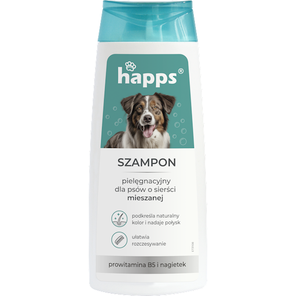 HAPPS SZAMPON d.psów z sierścią mieszaną 200ml