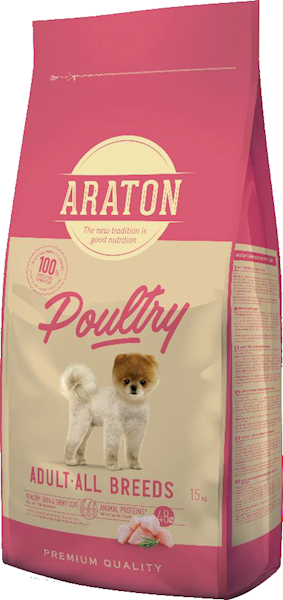 Araton - Adult dog - Poultry Mini/Medium 15 kg
