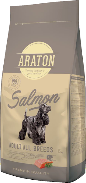 Araton - Adult dog - Salmon & Rice 15 kg