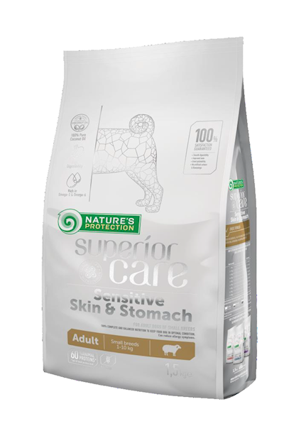 NP White Dogs Sensi skin & Stomach SMALL Lamb10kg