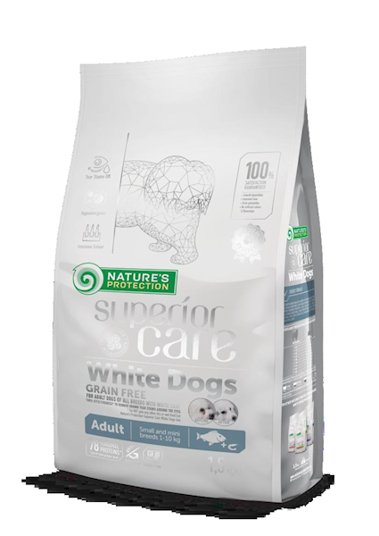 NP White Dogs GF Adult SMALL White Fish 1,5kg
