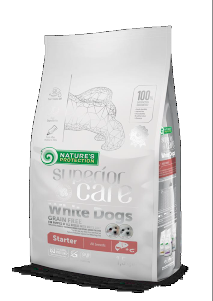 NP White Dogs GF STARTER All breeds Łosoś 1,5kg