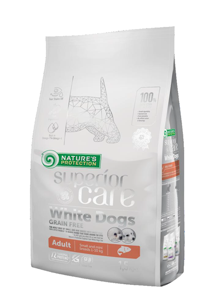 NP White Dogs GF Adult Small & Mini Salmon 10kg