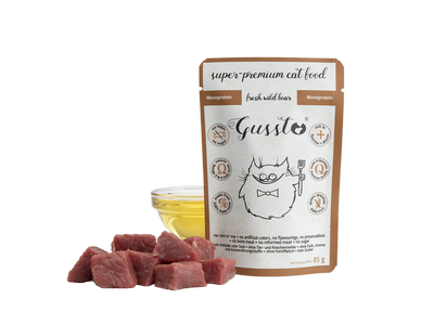 Saszetka Gusto Cat Fresh Wild Boar 85g