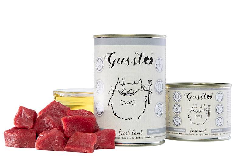 Kk. Gussto Cat Fresh LAMB 200g