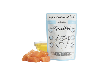 Saszetka Gusto Cat Fresh Salmon 85g