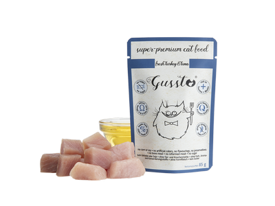 Saszetka Gusto Cat Fresh Turkey & Tuna 85g