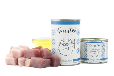 Kk. Gussto Cat Fresh TURKEY & TUNA 400G