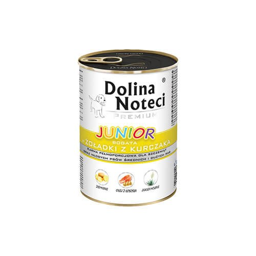 Dol.noteci premium JUNIOR kurczak 400g