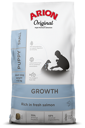 Arion Oryg. PUPPY SMALL Grow S & R op 2kg