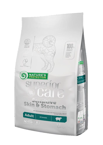 NP White Dogs Sensitive Skin & Stomach ALL 10kg
