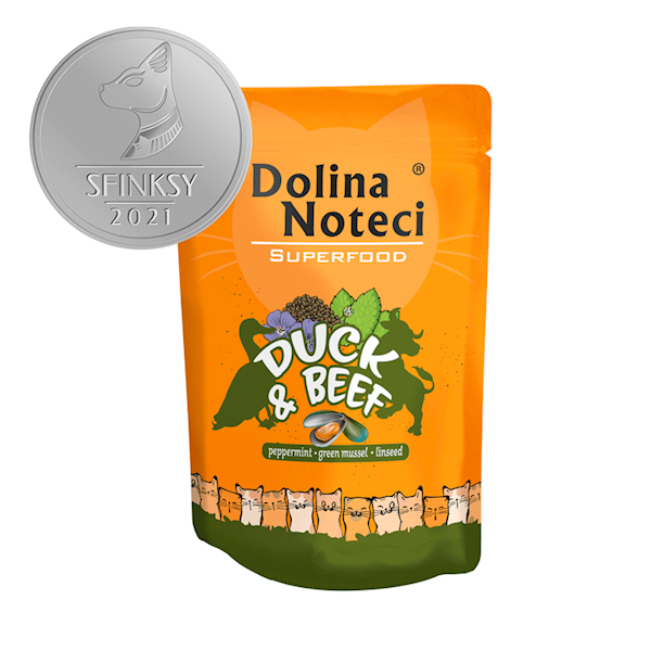 DN SuperFood Cat kaczka/ wołowina 85g