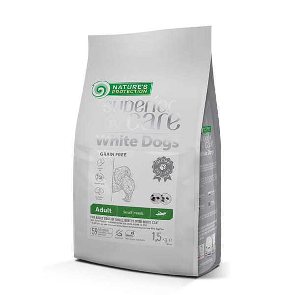 NP Adult White Dogs GF Ad. Sm.Insekty 1,5kg