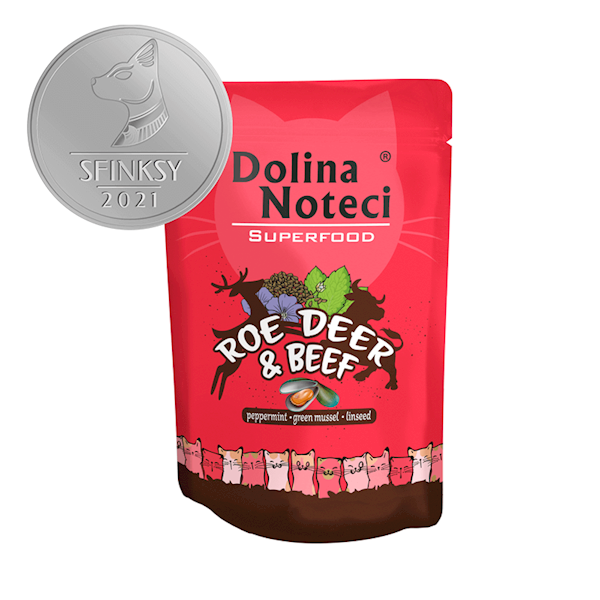 DN SuperFood Cat sarna/ wołowina 85g