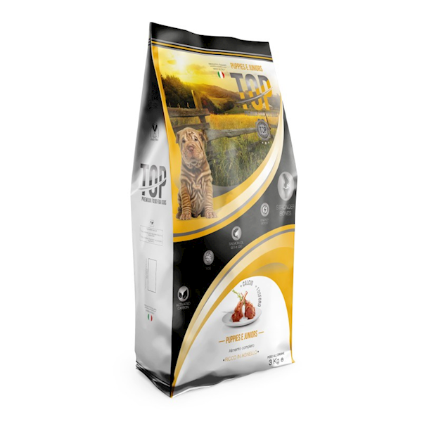 TOP Premium Puppy & Junior all size op 3kg