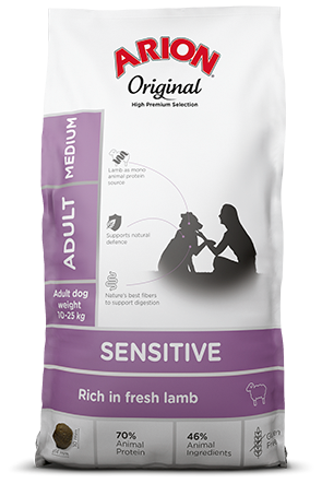 Arion Oryg. ADULT MEDIUM Sensi Lamb 2kg