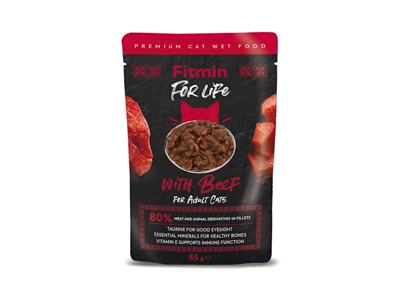 FFL CAT adult beef 85g -saszetka