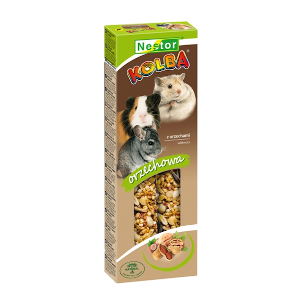 Kolba dla gryzoni - ORZECHOWA 2 szt.