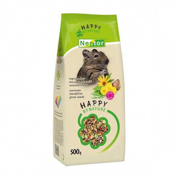 Pokarm HAPPY BY NATURE 700 ml - KOSZATNICZKA
