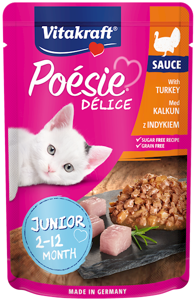 Poesie Delice JUNIOR Indyk 85g