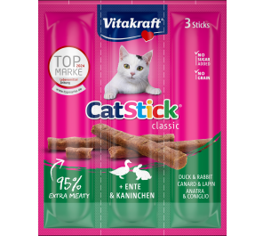 Cat Stick Królik & Kaczka 3 x 6g