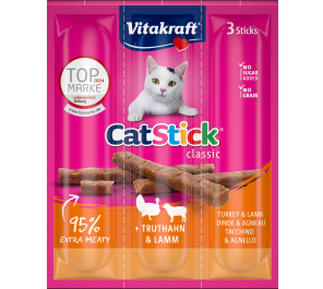 Cat Stick Indyk & Jagnięcina 3 x 6g