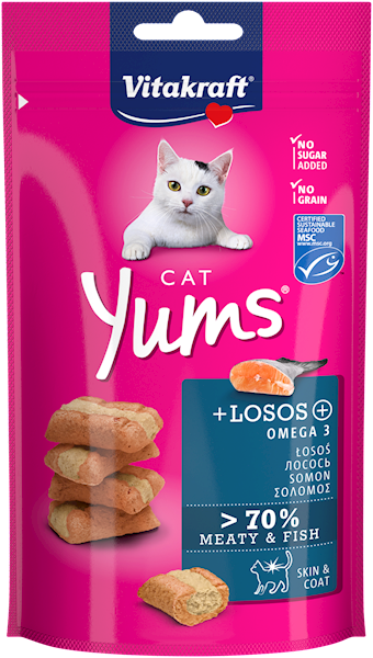 Cat Yums Łosoś 40g