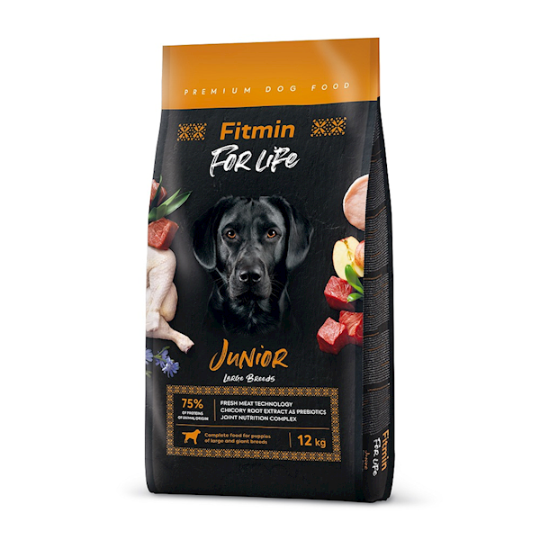 Fitmin dog FOR LIFE Junior Large breeds 12 +2kg