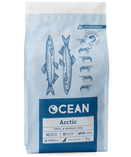 Ocean ARCTIC - ryby skandynawski + kryl - 2 kg