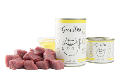 Kk. Gussto Cat Fresh Calf 200g pakiet 6szt 