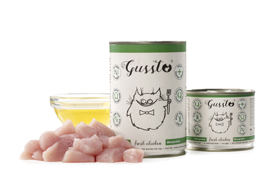 Kk. Gussto Cat Fresh Chicken 200g pakiet 6szt 