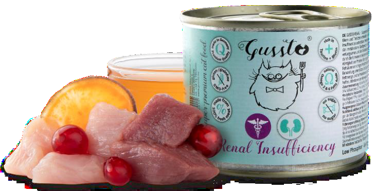 Kk. Gussto Cat Fresh Renal 200g pakiet 6szt 