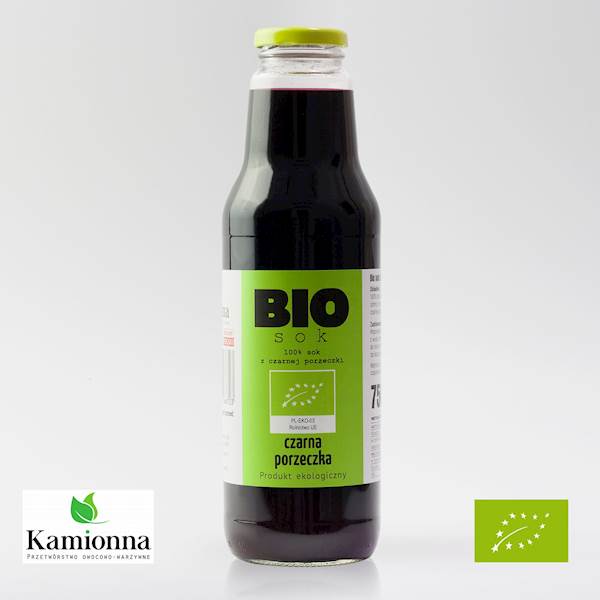 Bio sok czarna porzeczka 750 ml