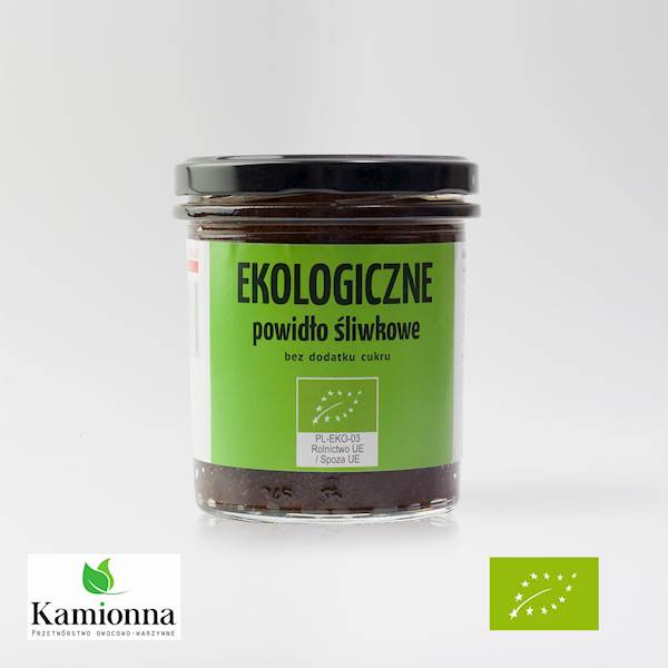 Ekologiczne powidło śliwkowe 340 g 