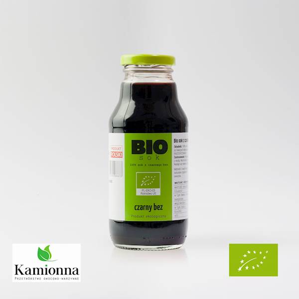 Bio sok czarny bez 330 ml