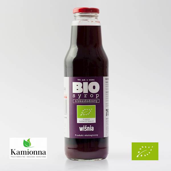 Bio syrop wiśnia 750 ml