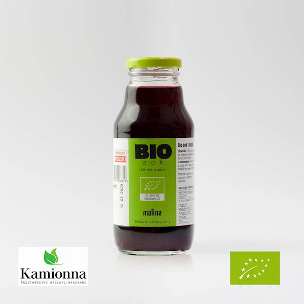 Bio sok malina 330 ml