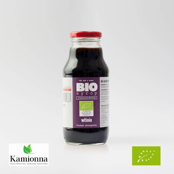 Bio syrop wiśnia 330 ml