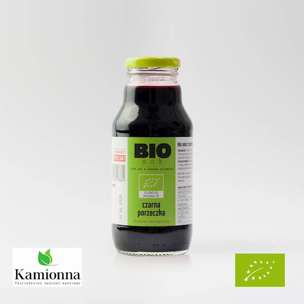 Bio sok czarna porzeczka 330 ml
