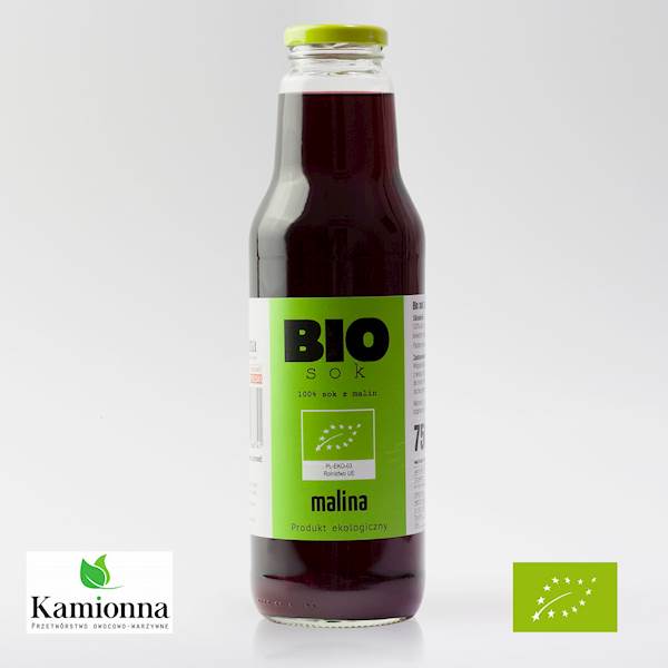 Bio sok malina 750 ml