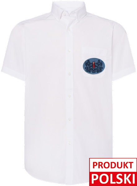 Koszula krótki rękaw SLIM z kieszenią