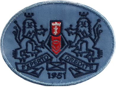 TA02 Tarcza niebieska owalna