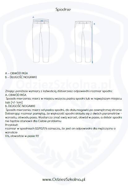Spodnie dla chłopca