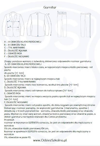 Marynarka dla dziewczynki