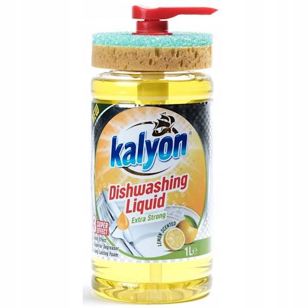 Kalyon TR Płyn Do Naczyń Z Dozownikiem 1L (Lemon Scented)