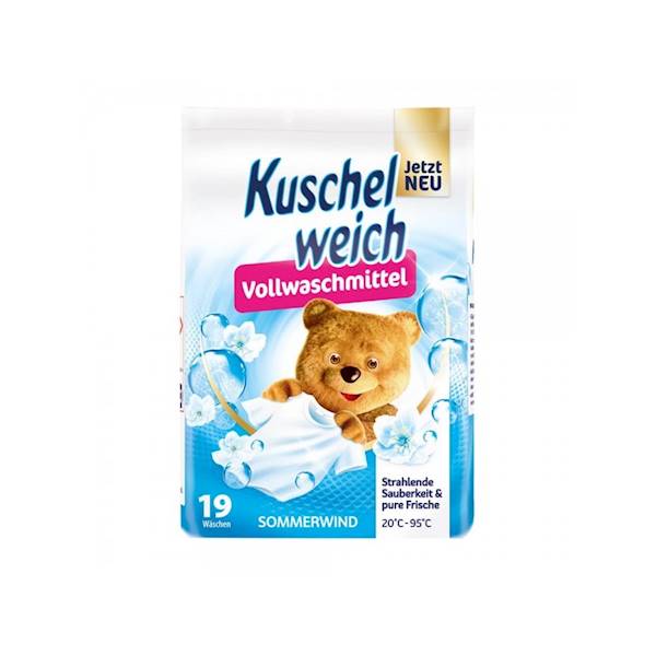 Kuschelweich Proszek Do Prania Uniwersalny 1,216 kg 19 Prań (Sommerwind)