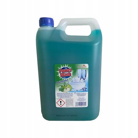 Power Wash Płyn Do Naczyń Jabłko z Miętą 5L (Frische Apfel+Minze)