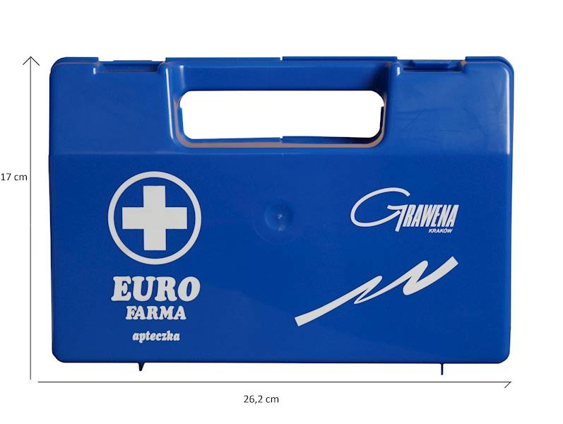 Apteczka Euro Farma- kaseta granatowa
