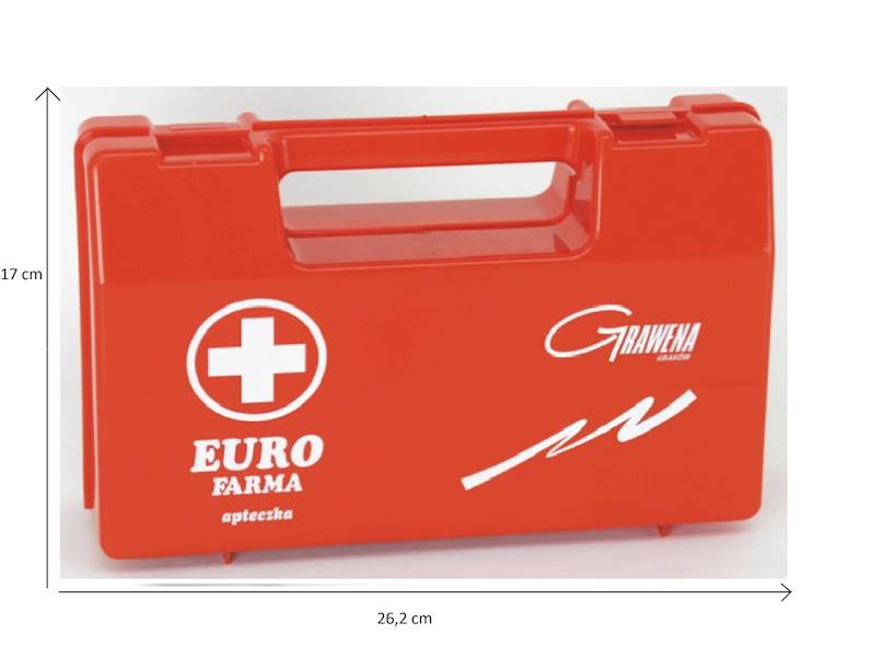 Apteczka Euro Farma - kaseta czerwona