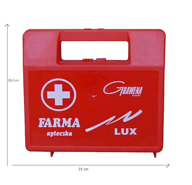 Apteczka Farma LUX - kaseta czerwona